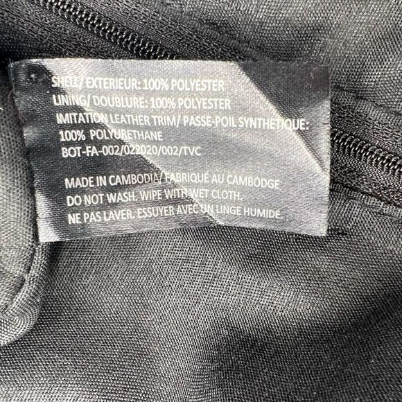 Botkier New York Black Mini Trigger Backpack Nylon Daypack Bag - Picture 4 of 7